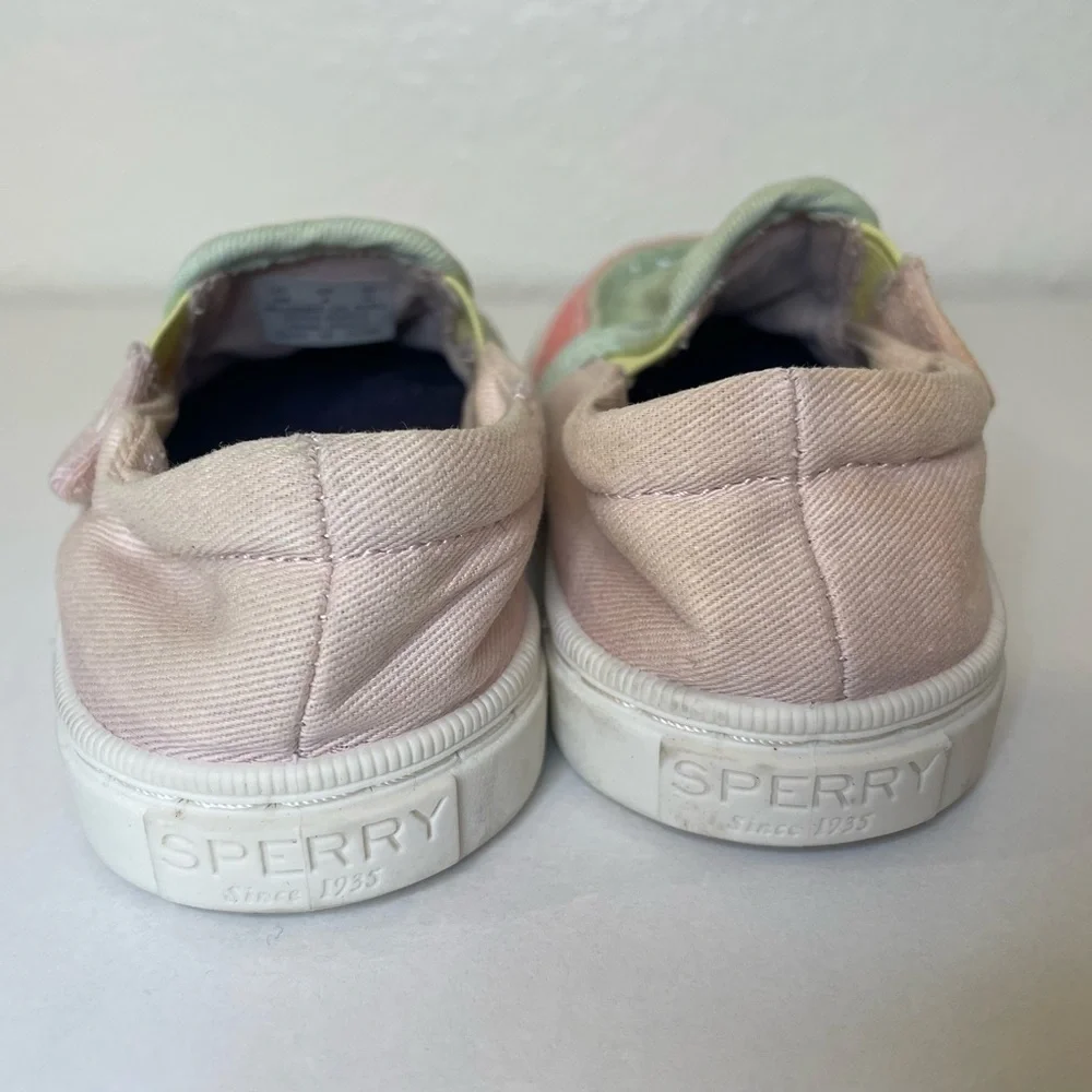 Sperry Top-Sider Kids Unisex Salty‎ Jr. Washable Sneaker Size 5M